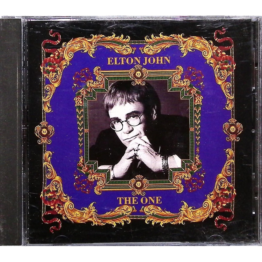 Elton John CD The One Album‎ 1992 MCA Rock Pop Music Versace Art Chris Thomas